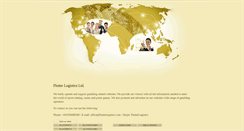 Desktop Screenshot of flutterlogistics.com